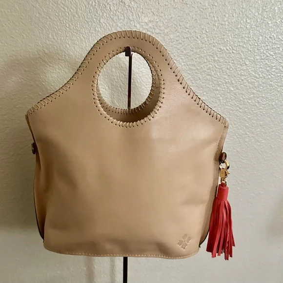 Patricia Nash Moretto Tote With Adjustable Strap and Dust Bag and Care Card - Picture 2 of 13